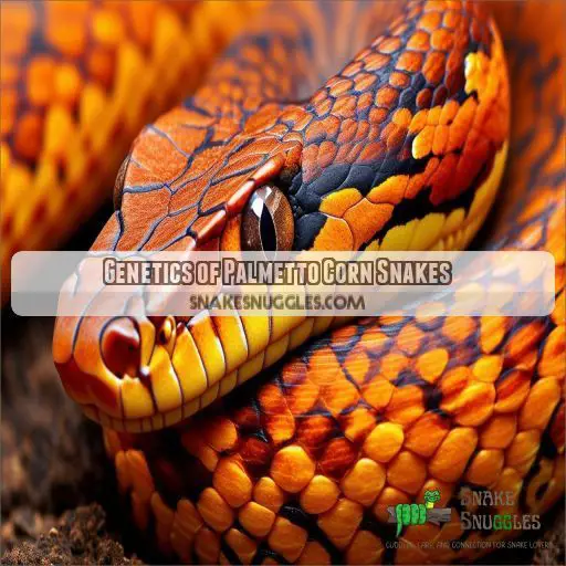 Genetics of Palmetto Corn Snakes