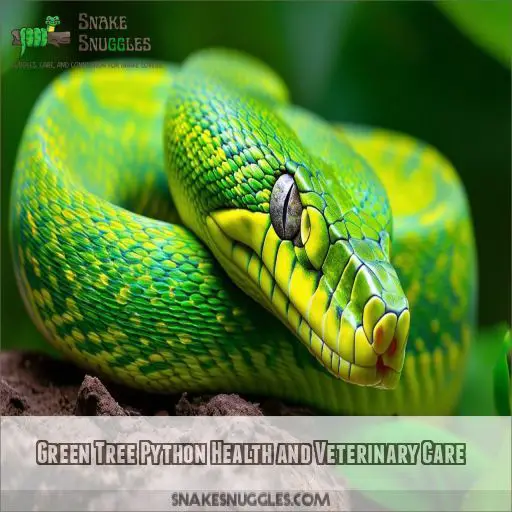 Green Tree Python Health and Veterinary Care