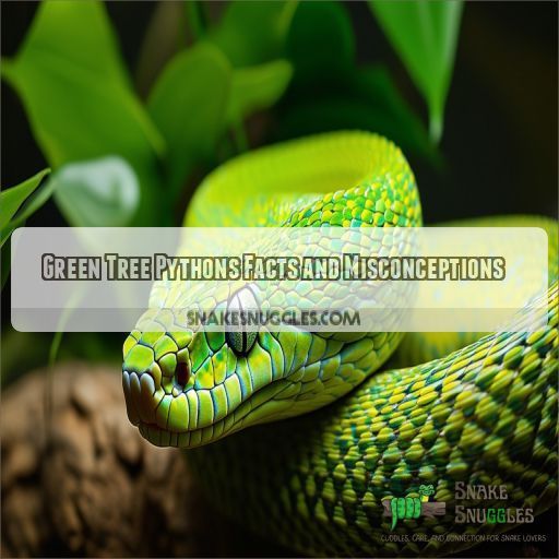 Green Tree Pythons Facts and Misconceptions