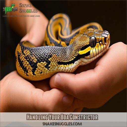 Handling Your Boa Constrictor