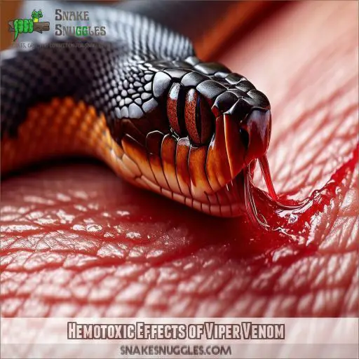 Hemotoxic Effects of Viper Venom