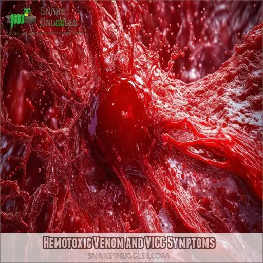 Hemotoxic Venom and VICC Symptoms