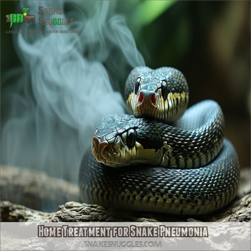 Home Treatment for Snake Pneumonia