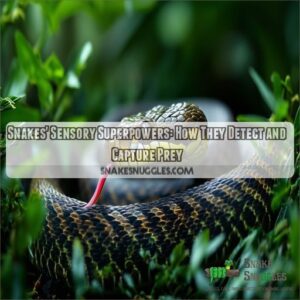 How do snakes detect prey