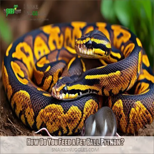 How Do You Feed a Pet Ball Python