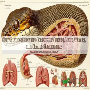 how snakes breathe