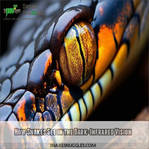 How Snakes See in the Dark: Infrared Vision