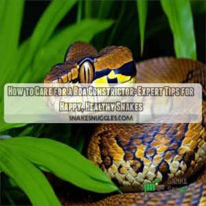 how to care for a boa constrictor