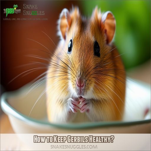 How to Keep Gerbils Healthy