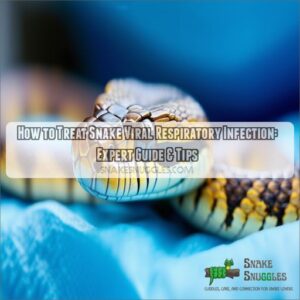 how to treat snake viral respiratory infection