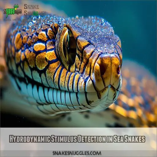 Hydrodynamic Stimulus Detection in Sea Snakes