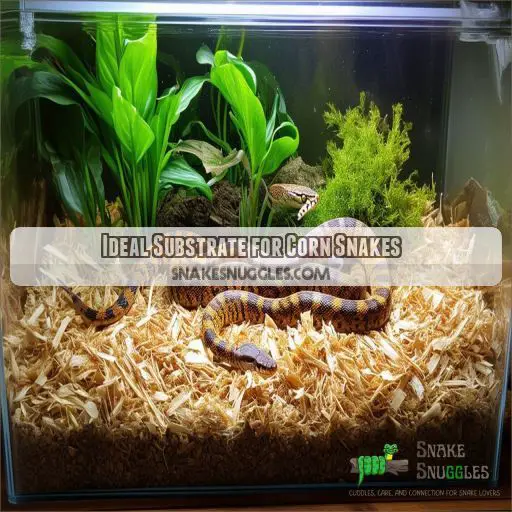 Ideal Substrate for Corn Snakes