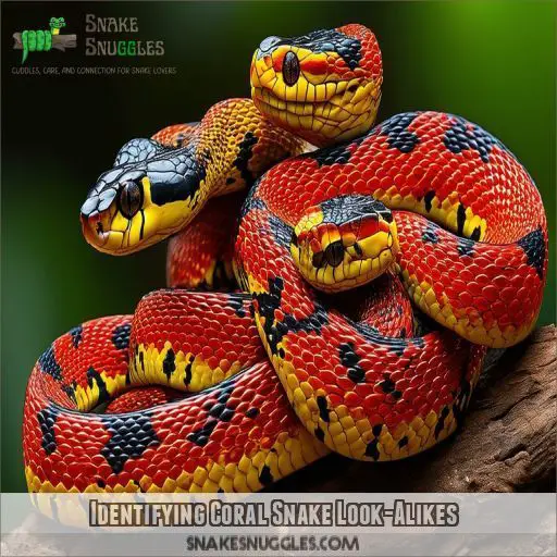 Identifying Coral Snake Look-Alikes