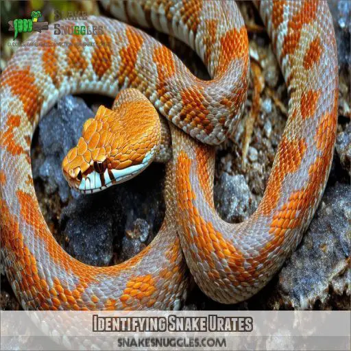 Identifying Snake Urates