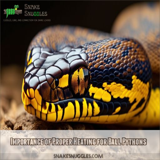 Importance of Proper Heating for Ball Pythons