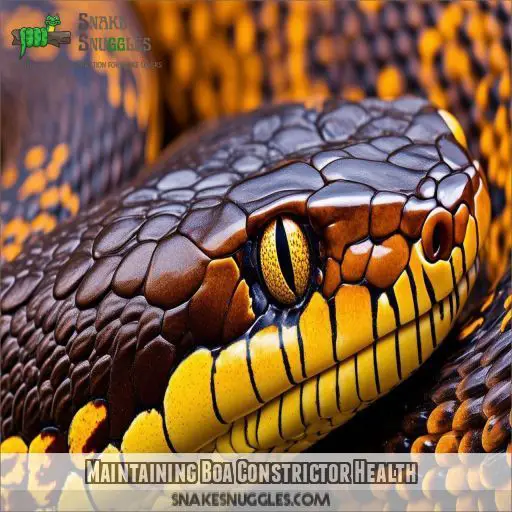 Maintaining Boa Constrictor Health