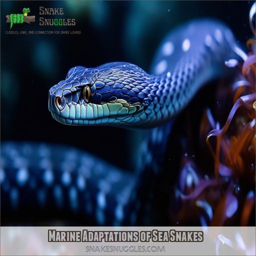 Marine Adaptations of Sea Snakes