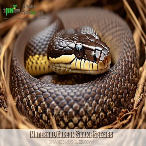 Maternal Care in Snake Species