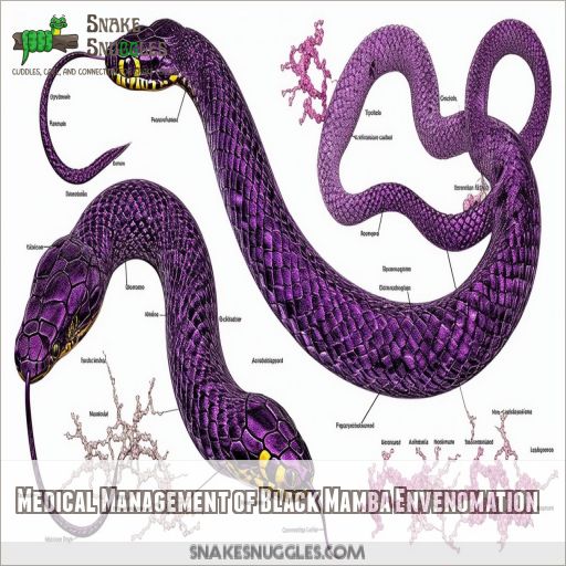 Medical Management of Black Mamba Envenomation