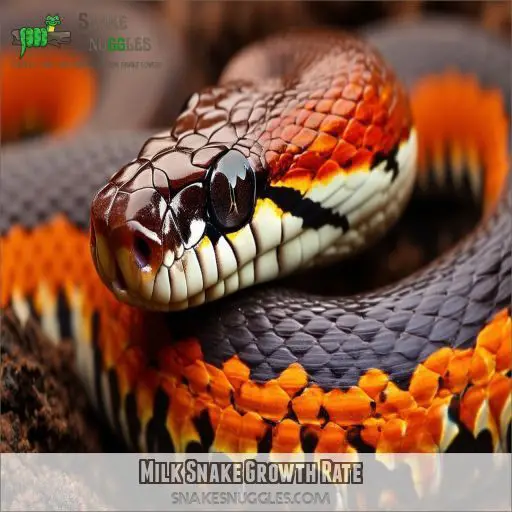 Milk Snake Growth Rate