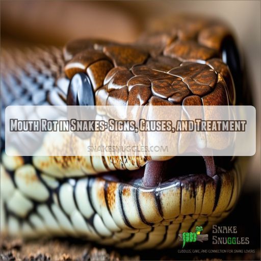 Mouth Rot in Snakes: Signs, Causes, and Treatment