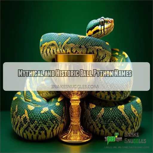 Mythical and Historic Ball Python Names