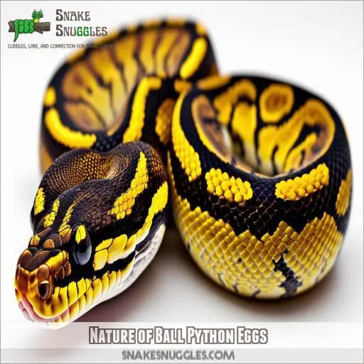 Nature of Ball Python Eggs