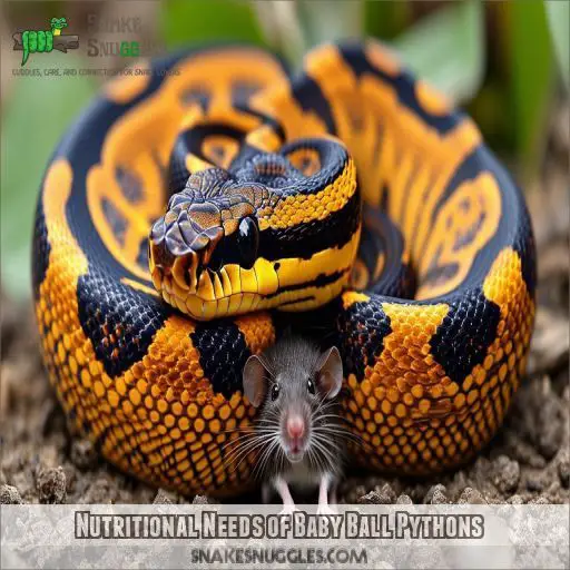 Nutritional Needs of Baby Ball Pythons