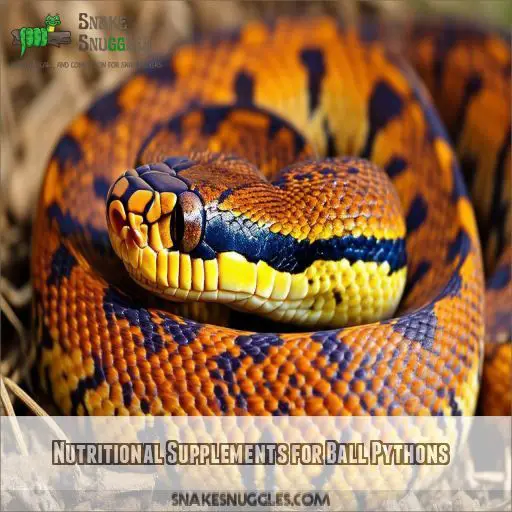 Nutritional Supplements for Ball Pythons