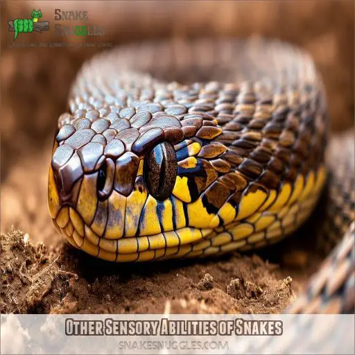 Other Sensory Abilities of Snakes