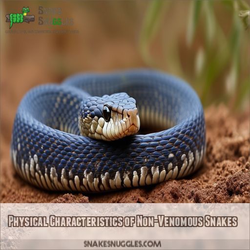 Physical Characteristics of Non-Venomous Snakes