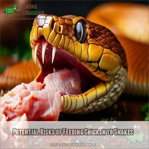 Potential Risks of Feeding Chicken to Snakes