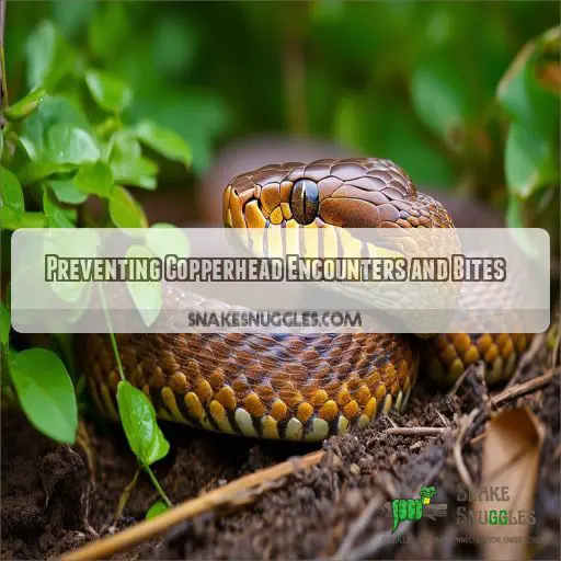 Preventing Copperhead Encounters and Bites