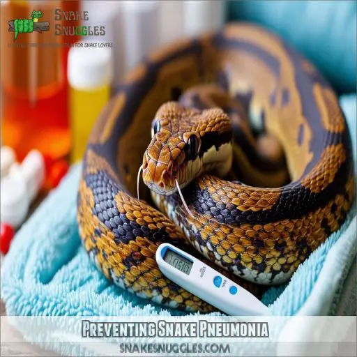 Preventing Snake Pneumonia