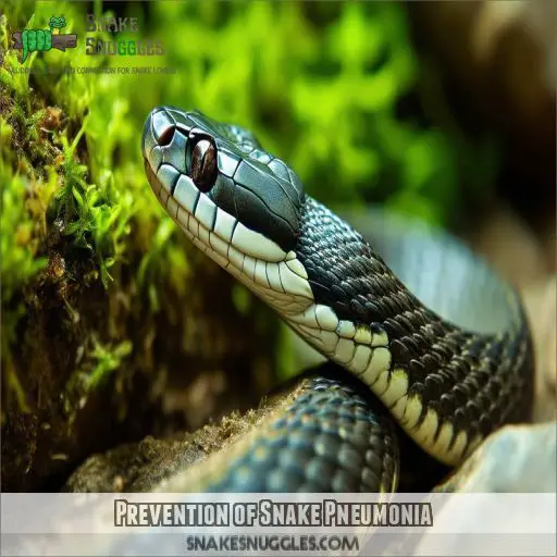 Prevention of Snake Pneumonia