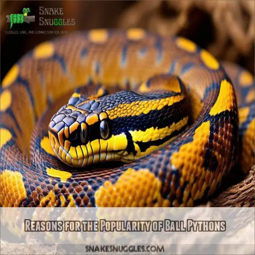 Reasons for the Popularity of Ball Pythons