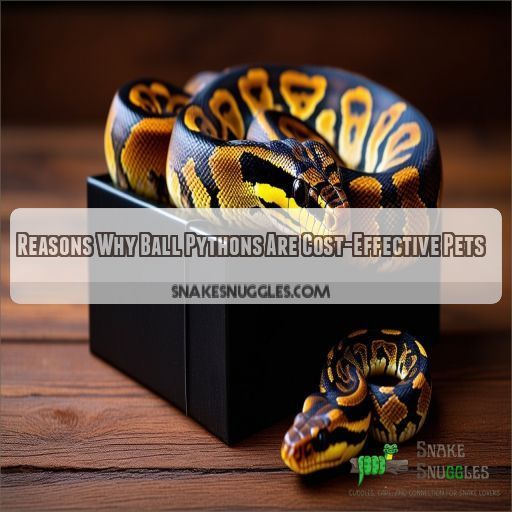 Reasons Why Ball Pythons Are Cost-Effective Pets