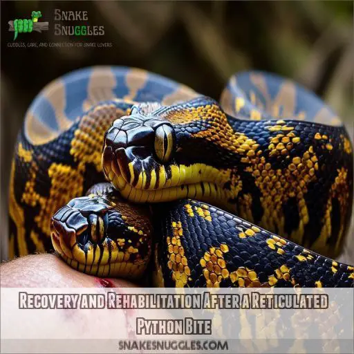 Recovery and Rehabilitation After a Reticulated Python Bite