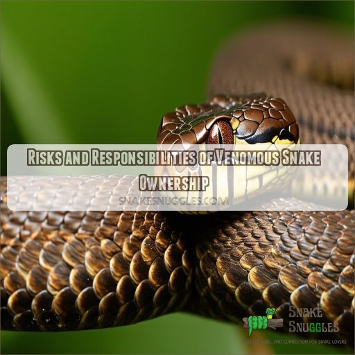 Risks and Responsibilities of Venomous Snake Ownership