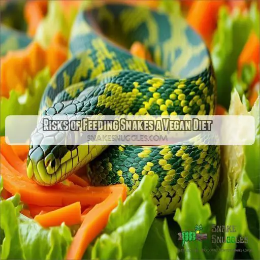 Risks of Feeding Snakes a Vegan Diet