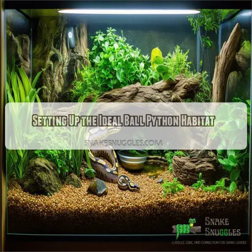 Setting Up the Ideal Ball Python Habitat