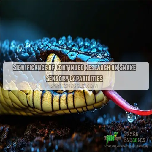 Significance of Continued Research on Snake Sensory Capabilities