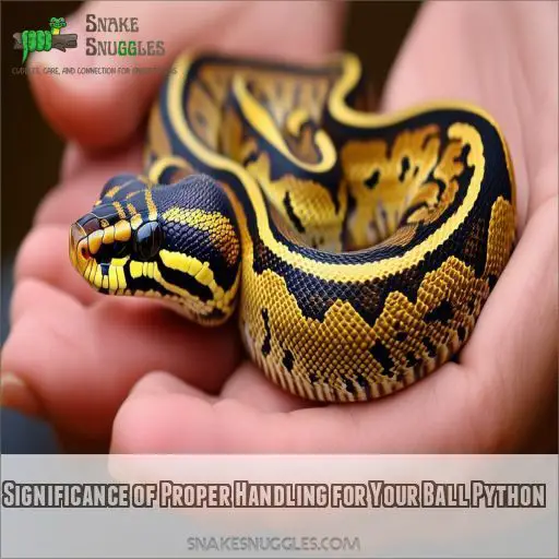 Significance of Proper Handling for Your Ball Python