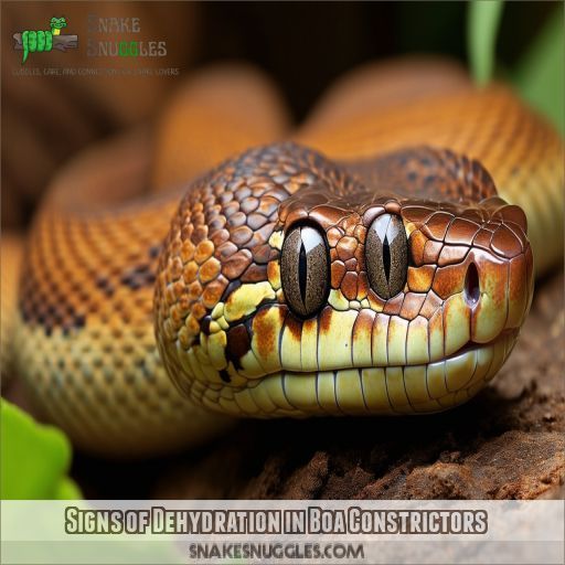 Signs of Dehydration in Boa Constrictors