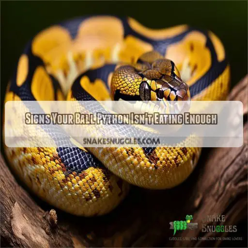 Signs Your Ball Python Isn