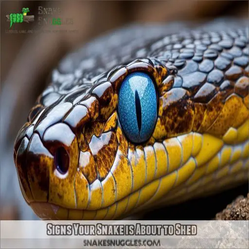 Signs Your Snake is About to Shed