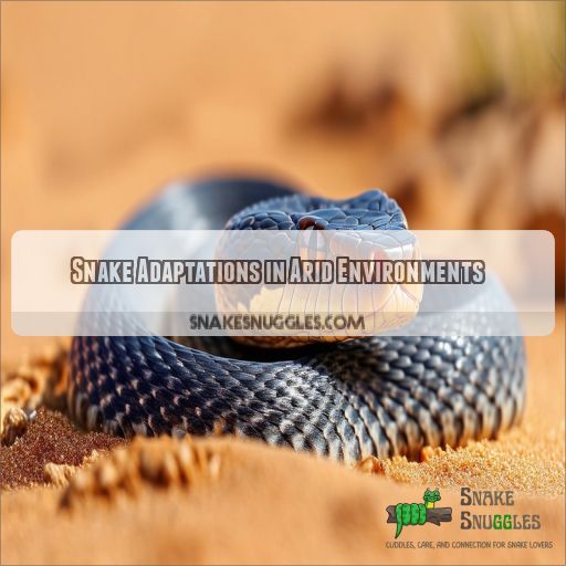 Snake Adaptations in Arid Environments