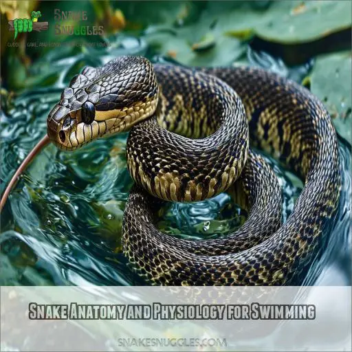 Snake Anatomy and Physiology for Swimming