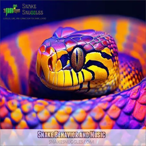 Snake Behavior and Music