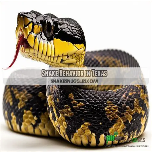 Snake Behavior in Texas